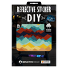 Reflective DIY Sticker: Mountains