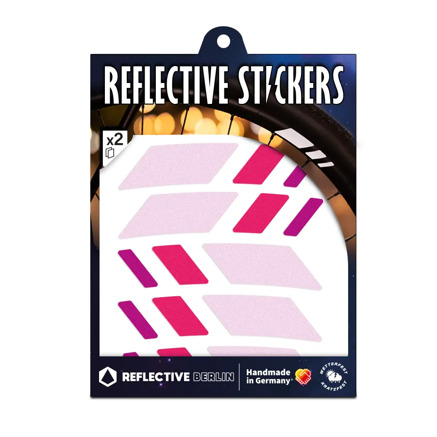 Reflektierende Felgensticker: Racer
