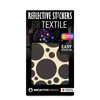 Reflektierende Textilsticker: Bubbles