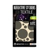 Reflektierende Textilsticker: Bubbles