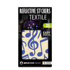 Reflektierende Textilsticker: Music