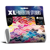 Reflective XL Sticker Kit: Mosaic