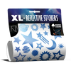 Reflective XL Sticker Kit: Bubbles