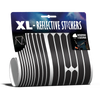 Reflektierendes XL Sticker Kit: Stripes