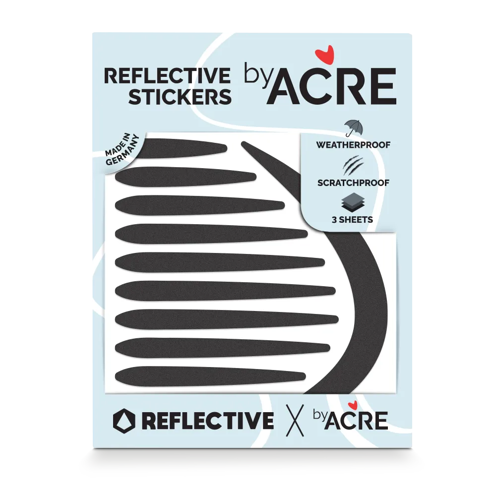 Produktbild von reflektierendem Sticker Kit für byAcre Rollatoren von REFLECTIVE Berlin