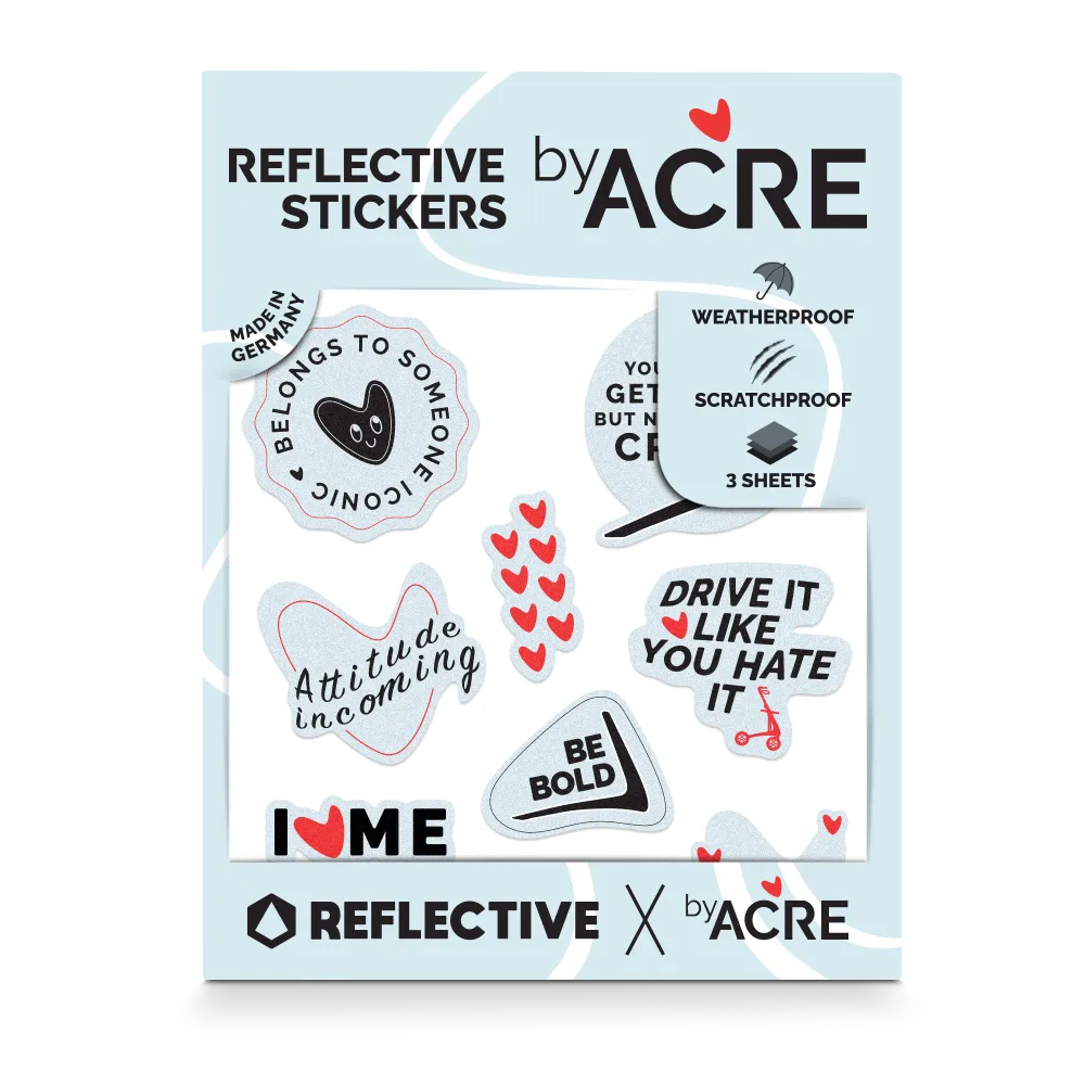 Produktbild von byacre sticker kit von REFLECTIVE Berlin