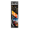 Reflektierender Speichen Aufkleber „Spokes“ in Farbvariante „Feuer“ in Produktverpackung von REFLECTIVE Berlin.