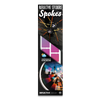 Reflektierender Speichen Aufkleber „Spokes“ in Farbvariante „Regenbogen“ in Produktverpackung von REFLECTIVE Berlin.