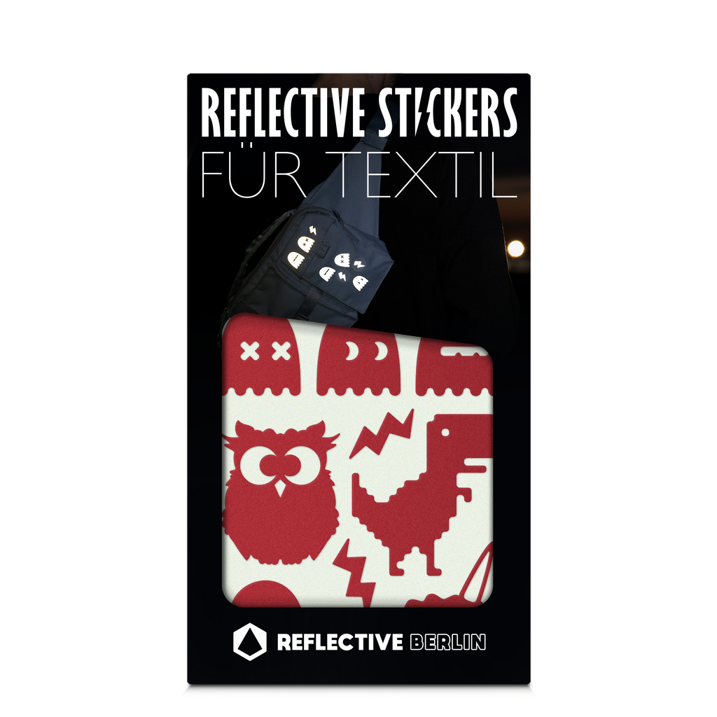 Produktbild Reflective Sticker, Textilsticker, Creature