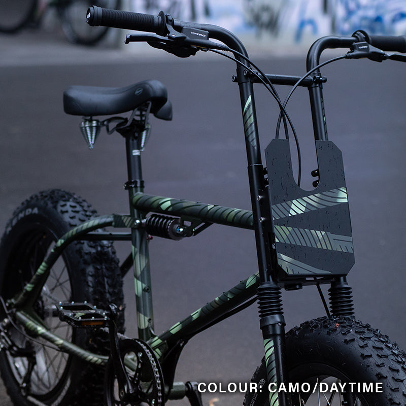 Urban Drivestyle UDX, camouflage bike wrap