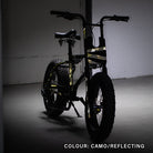 Urban Drivestyle UDX, camouflage bike wrap, reflective