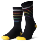 Produktbild, Reflektierende Socken, schwarz bunt