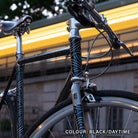 Mika Amaro bike, black stickers, vinyl wrap, berlin