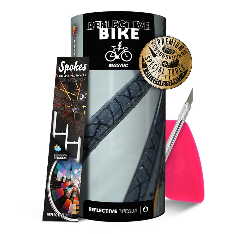 Folien für Fahrradfolierung ➤ Reflex ➤ Chrom ➤ Neon ➤ Carbon