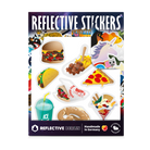 Reflective thematic shape for kids edition Junk food