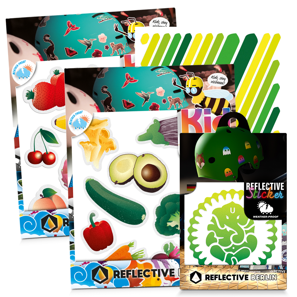 Produktbild Reflective Sticker Bundle, Obst und Gemüse