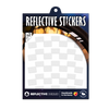 20mm rim in white reflective checker design in packaging