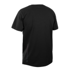 T-Shirt schwarz, Bold Pocket, Produktbild, Rücken