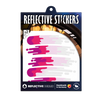 Reflective rim stickers: Smudge