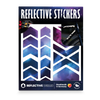 Produktbild, Reflektierende Formen Sticker, Chevrons, Variante Space
