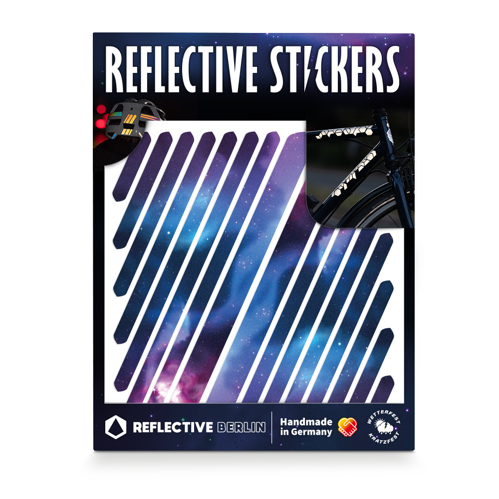 Produktbild, Reflektierende Formen Sticker, Universal, Variante Space
